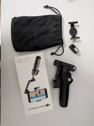 DJI Osmo Mobile 7P Gimbal Stabilizer for iPhone, Android, Native Tracking, 3-Axis Phone Gimbal