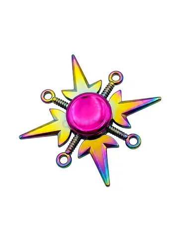 Premium Metal Fidget Spinner Rainbow Color