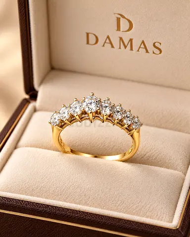 Damas 18K Gold Diamond Ring