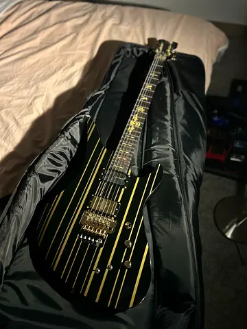 Synyster gates Custom S gold/black For Sale
