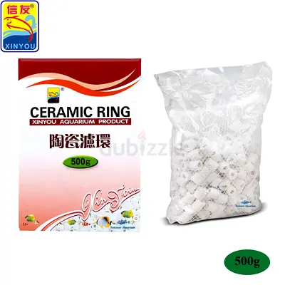 500g Ceramic Filter Media Rings for Aquarium Biological Filtration