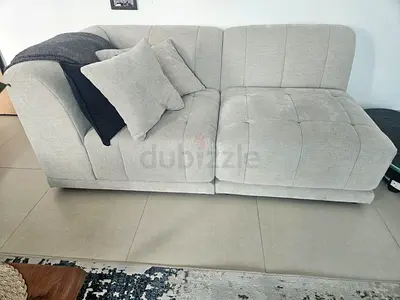 Light grey modular sofa - good condition