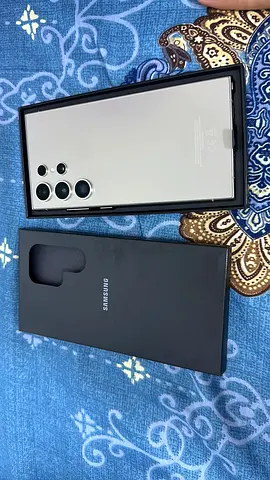 Samsung Galaxy S24 Ultra (Titanium Grey) with original box - Good condition zero scratches.