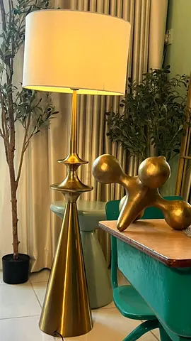 Golden Floor Lamp