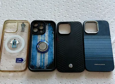 Set of 4 iPhone 14 pro max protective cases (used) ALL ORGINAL