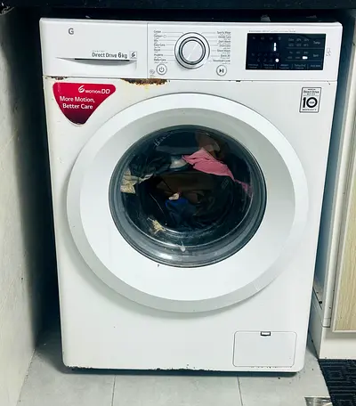 LG Front Load Washing Machine 6kg - Good Working Condition