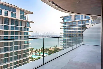 Spacious 2BR | Unfurnished | Sea and Palm Views