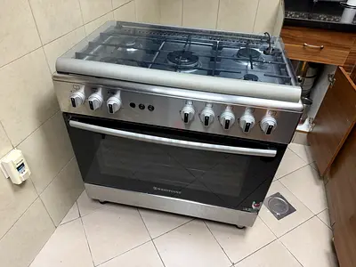 Westpoint 5-Burner Gas Cooker 90x60 cm – Fully Working