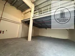 Warehouse for Rent in Al Jurf Industrial 1 Ajman 4400 Sq Ft with Mezzanine and 40 kW Power