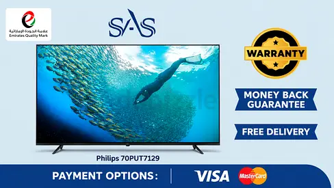 Philips | 70 Inch | 4K UHD LED Google TV | 70 Inch | 4K UHD LED Google TV | Warranty | 70PUT7129