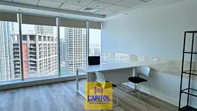 Fitted Commercial Office Space | The Burlington Tower, Business Bay