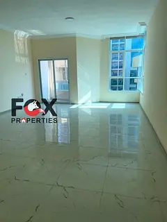 The largest 3 bedrooms, living room for annual rent in Al Khor Towers, Ajman \ 4 bathrooms \ laundry