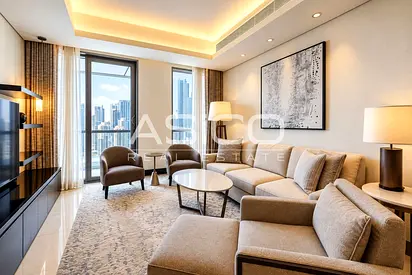 Luxury 1 Bed | Prime Downtown | Burj Khalifa View