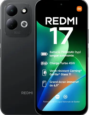Xiaomi Redmi 17 - 6.9", 7500mAh, 45W Fast Charge (Like New)