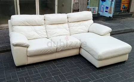 Sofa L Shape Leather