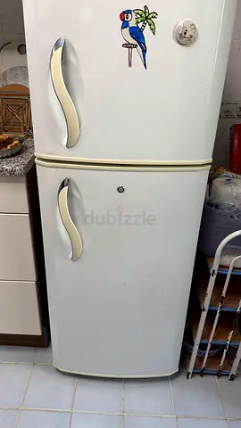 1 year old Used White Double-Door Refrigerator - Good Working Condition