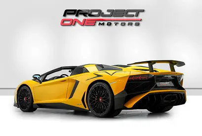 2017 Lamborghini Aventador SV Roadster with full service history-3