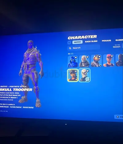 OG Fortnite account skull trooper
