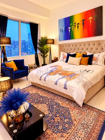 Luxury Master Room for Rent | Sheikh Zayed Road | Opposite Museum of the Future