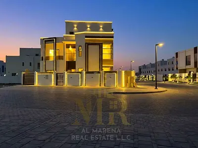 For sale: A distinctive villa in Al Helio, featuring a modern design and high-quality finishes—perf