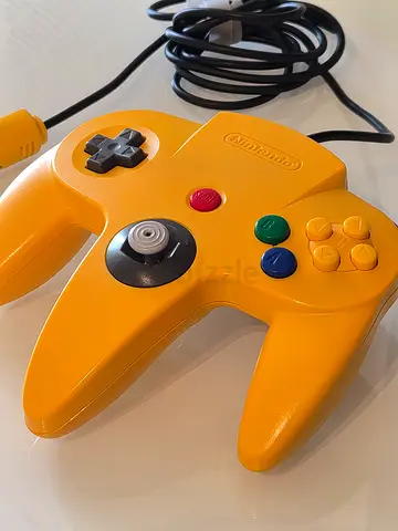 Yellow Nintendo 64 Controller Like New