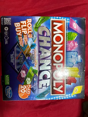 Monopoly Chance, builder, knock out board games (Hasbro) unopened never been used , complete set.