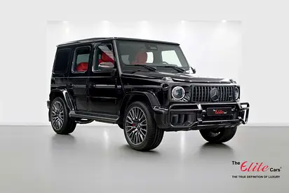 2025 MERCEDES G63 AMG DOUBLE NIGHT PACKAGE  / GCC / LOW MILEAGE  / DEALER WARRANTY
