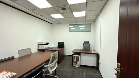 300 sft fully furnished Office with partition