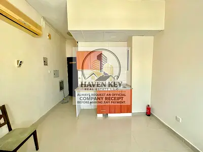 Studio hot offer cheapest price ready to move in Muwaileh sharjah on the road building