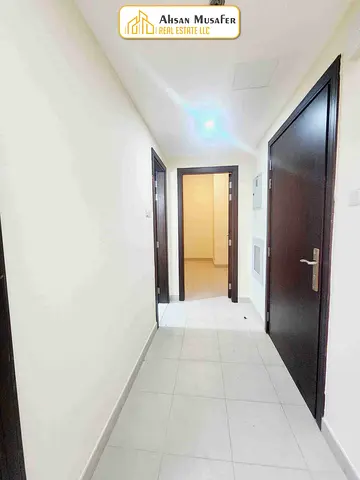 //BRAND NEW BUILDING//PARKING FREE// EASY EXIT TO DUBAI NEAR RTA BUS STOP LAST UNIT 1BHK WITH 1WASHROOM AVAILABLE WITH 4CHQS