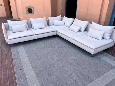 Great Condition IKEÀ Sodhremn Corner Sofa Beige