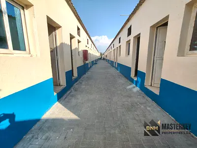 Ejari Available 49 Rooms Labour Camp Very Well Maintained On road 8/10 People Capacity Al Sajaa Sha