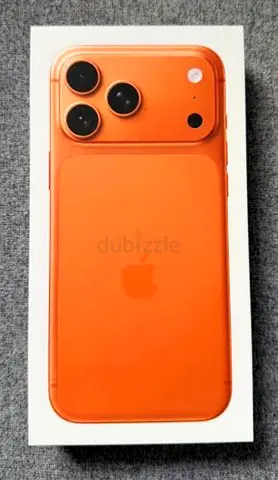I phone 17 pro max 512 gb orange