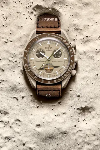 Omega MoonSwatch Bioceramic beige