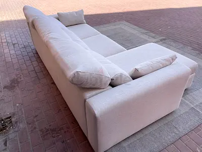 Like new Condition Ikea Eskelstuna Sofa Bed with Storage beige