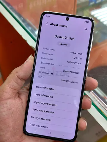 Samsung Galaxy Z Flip5 - 256GB, Good Condition