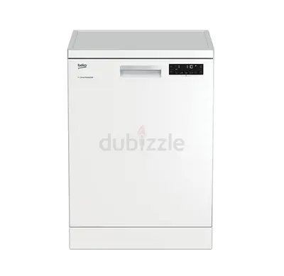 Beko 14 Place Free Standing Dishwasher, DFN26424W