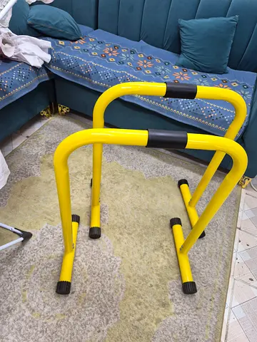 Parallel Stands Classifieds: Set of 2 Yellow Parallel Dip/Push-up Bars — Sturdy Home ...
