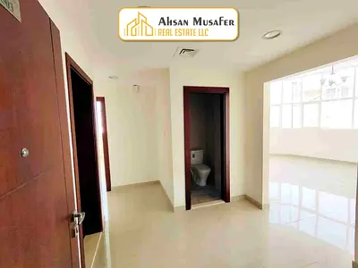 //BRAND NEW BUILDING//PARKING FREE+BALCONY ALSO HAVE// EASY EXIT TO DUBAI NEAR RTA BUS STOP LAST UNIT 2BHK AVAILABLE WITH 2 WASHROOM 4CHQS