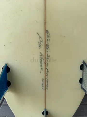 Used Shortboard Surfboard 6'6" with Fins