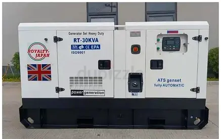 30 kVA Diesel Generator Set — Fully Automatic ATS, Heavy Duty