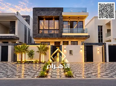 فيلا فاخرة - 3 طوابق - رسوم التسجيل مشمولة - موقع متميز - قريبة من جميع الخدمات - تشطيبات ممتازة - الأفضل في عجمان