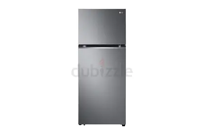 LG Top Freezer Refrigerator - Silver, Good Condition