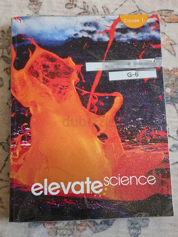 Elevate Science Course 1 textbook