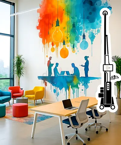 Permanent Digital Wall Printing – Custom Designs from AED 55/Sq. Ft.