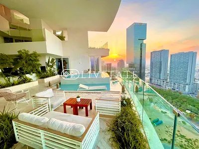 Luxury 2BR | Private Pool | Landmark Views | FIVE JVC