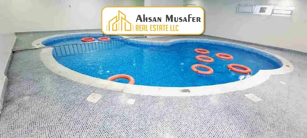 NO COMMISSION,GYM POOL FREE+30DAYS FREE) EASY EXIT TO DUBAI LAST UNIT 1BHK WITH 2WASHROOM WITH BALCONY