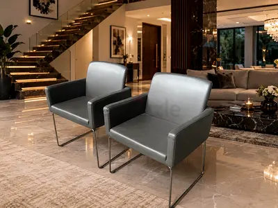 BoConcep genuine Leather, Arm Chairs