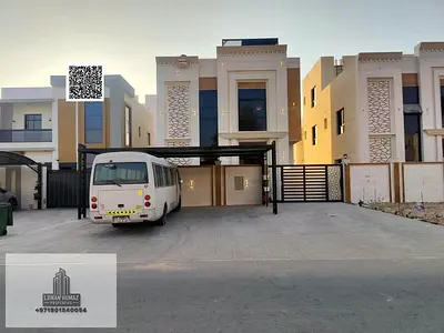 فيلا للبيع في عجمان منطقه الحليو شامل رسوم التسجيل  وكهربا والمياة والمكيفات 6 غرف ماستر ومجلس وصاله وغرفه خادمه مع امكانيه التمويل البنكي