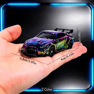 Remote Control Drift Toy Cars - Set of 3 RC Mini Drift Racers with Controller